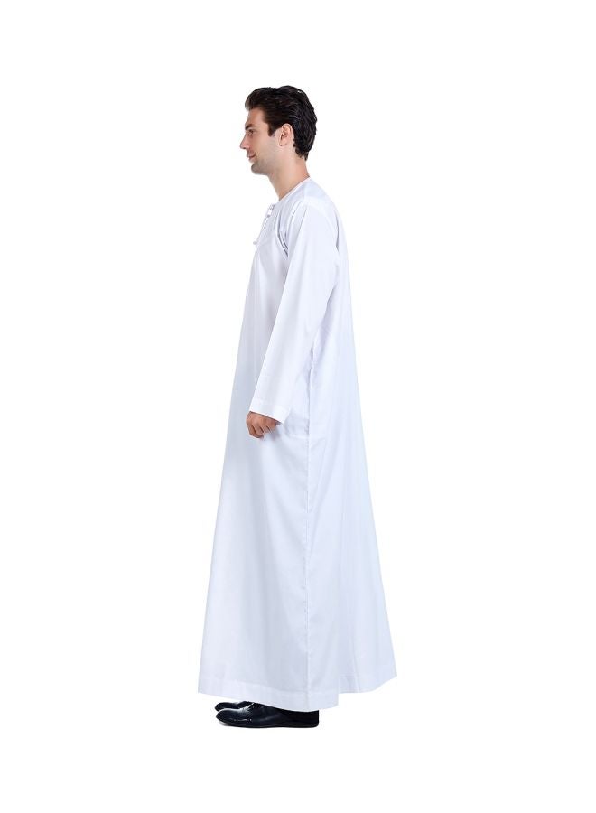 Hanyimidoo - Pack Of 54 Round Neck Kandora White - Image 1