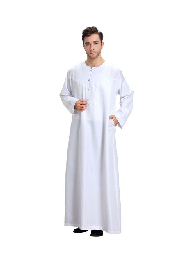 Hanyimidoo - Pack Of 52 Long Sleeves Kandora White - Image 1