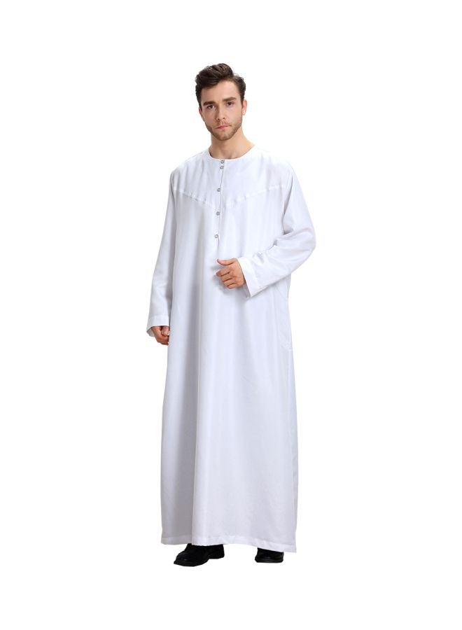 Hanyimidoo - Pack Of 52 Long Sleeves Kandora White - Image 1