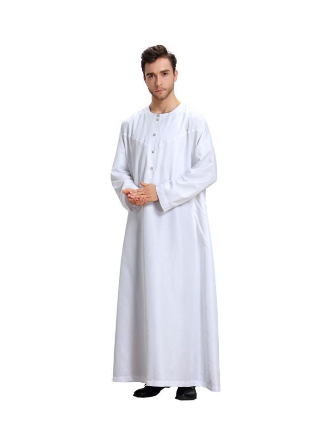 Hanyimidoo - Pack Of 52 Long Sleeves Kandora White - Image 1