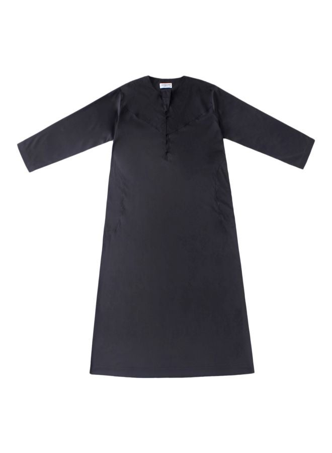 Hanyimidoo - Pack Of 60 Round Neck Kandora Black - Image 1