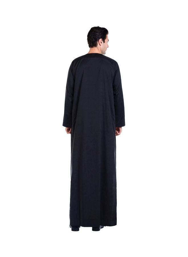 Hanyimidoo - Pack Of 60 Round Neck Kandora Black - Image 1
