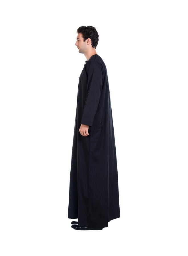 Hanyimidoo - Pack Of 60 Round Neck Kandora Black - Image 1