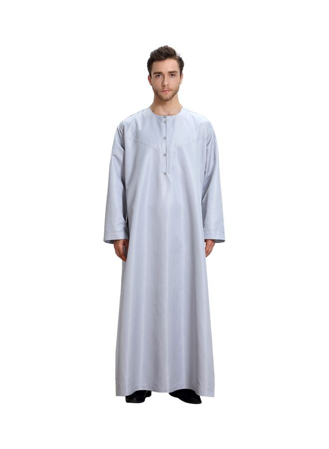 Hanyimidoo - 54 Pack Round Neck Kandora Grey - Image 1