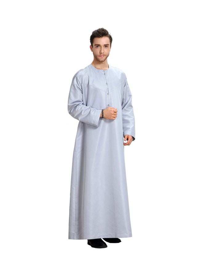 Hanyimidoo - 54 Pack Round Neck Kandora Grey - Image 1