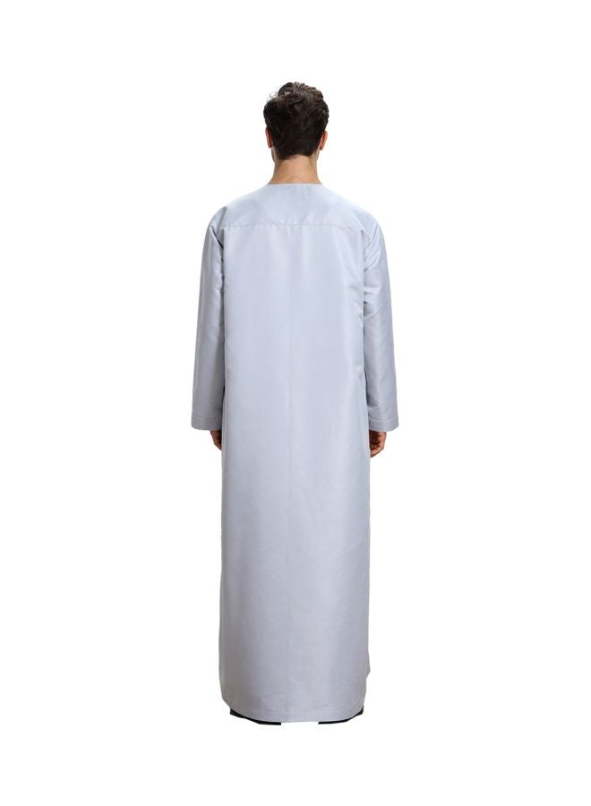 Hanyimidoo - 54 Pack Round Neck Kandora Grey - Image 1