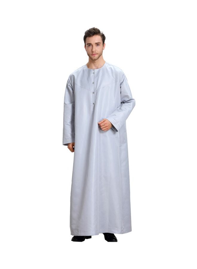 Hanyimidoo - 54 Pack Round Neck Kandora Grey - Image 1
