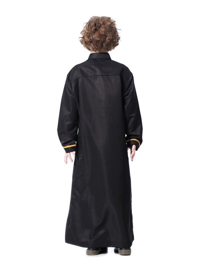 Hanyimidoo 50 Pack High Neck Kandora Black/Yellow  - Image 2