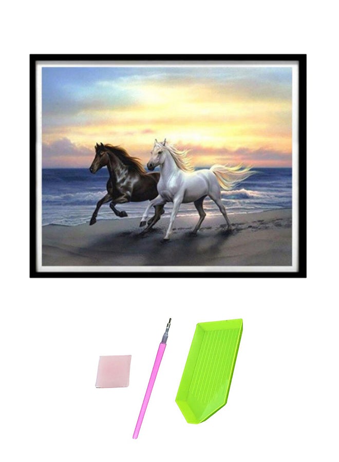 بيوينتي مجموعة ممتازة وكاملة الثقوب لتطريز اللوحات الفنية بالألماس، يمكنك صنعها بنفسك متعدد الألوان - Image 1