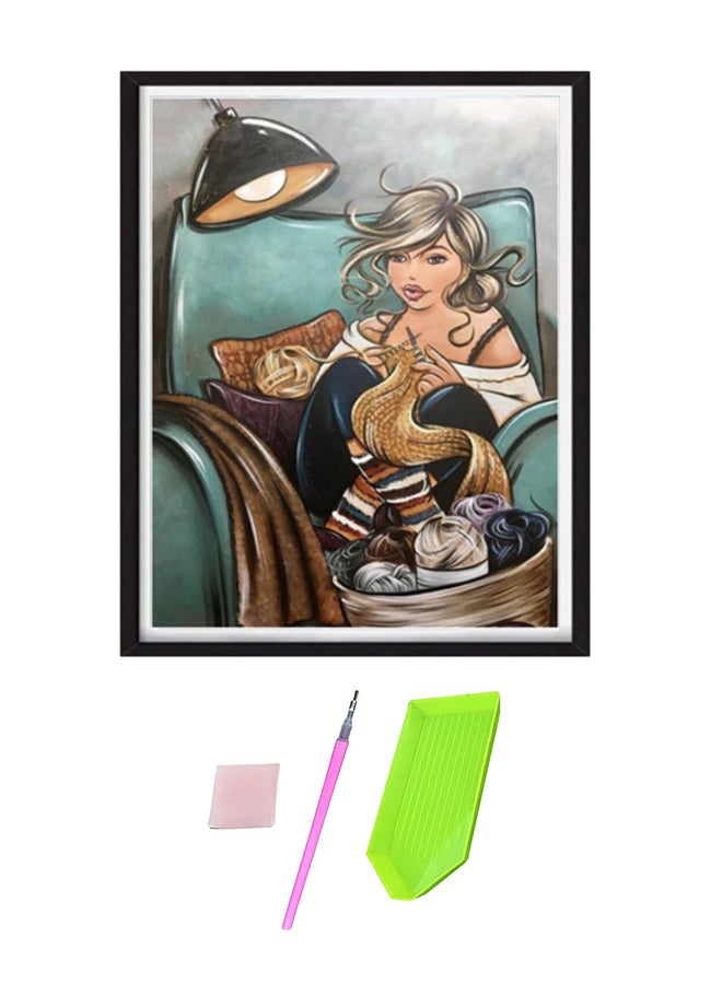 Beauenty Premium Full Drill DIY Diamond Painting Kit Multicolour - Image 1