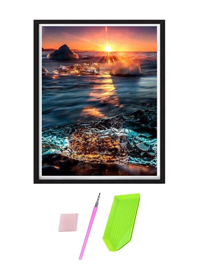 بيوينتي مجموعة ممتازة وكاملة الثقوب لتطريز اللوحات الفنية بالألماس، يمكنك صنعها بنفسك متعدد الألوان - Image 1