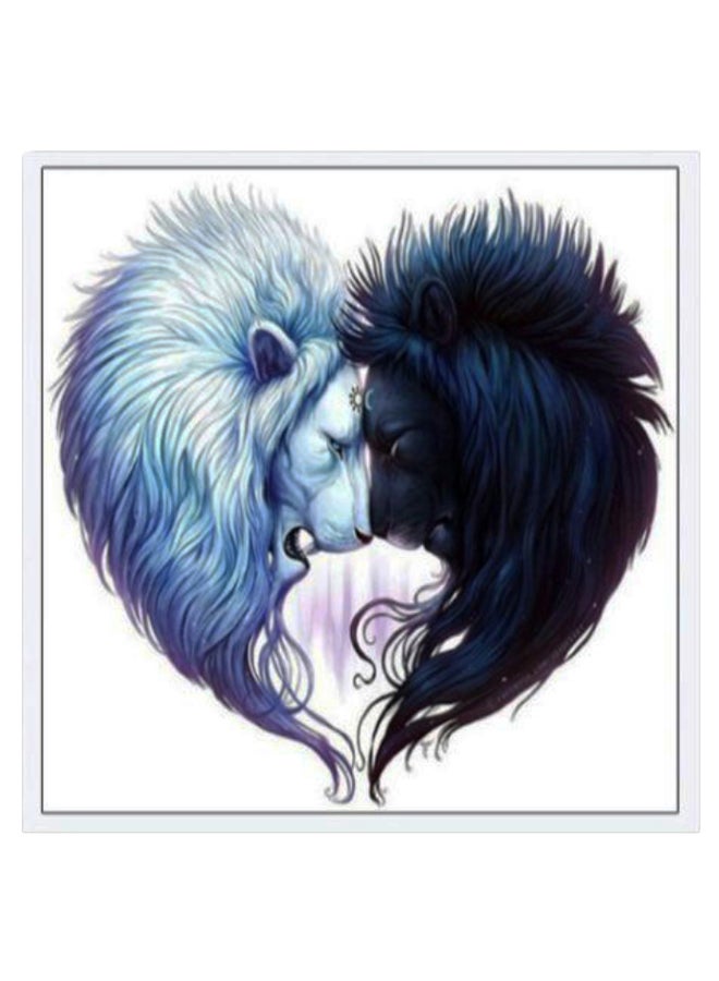 بيوينتي مجموعة ممتازة وكاملة الثقوب لتطريز اللوحات الفنية بالألماس، يمكنك صنعها بنفسك أزرق/ أخضر/ وردي - Image 2