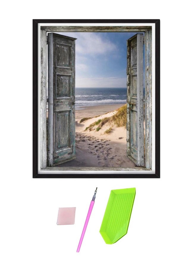 بيوينتي مجموعة ممتازة وكاملة الثقوب لتطريز اللوحات الفنية بالألماس، يمكنك صنعها بنفسك متعدد الألوان - Image 1