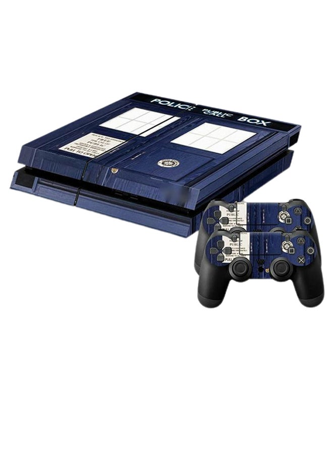 مجموعة ملصقات مطبوعة لجهاز الألعاب وأذره التحكم من 3 قطع