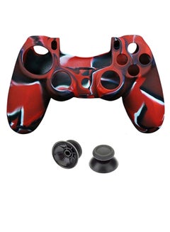 Printed Controller Case Cover With Thumb Grip