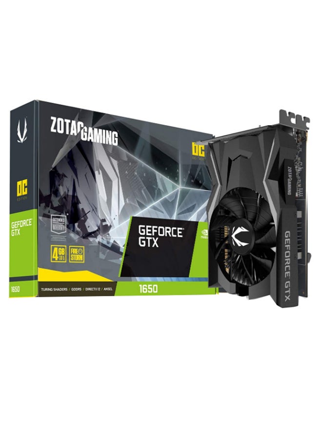 زوتاك - بطاقة رسومات جيفورس GTX 1650 للألعاب أسود - Image 1