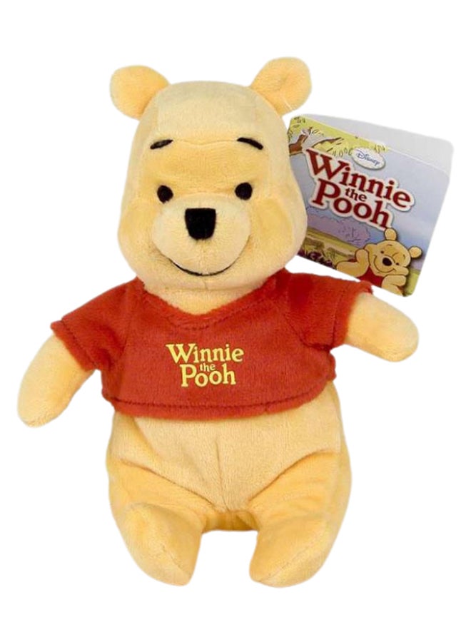 Winnie The Pooh Teddy Bear Stuffed Soft Toy 8inch - Image 1