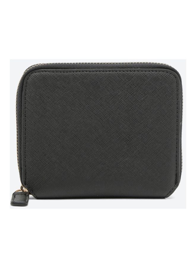 ACCCESSORIES - Zipper Closure Multipurpose Wallet Black - Image 1