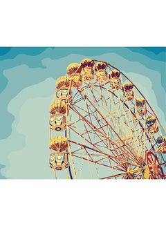 Ferris Wheel Acrylic Wall Art Activity Kit Multicolour 40x50cm