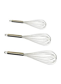 3-Piece Egg Whisk Set Silver 8, 10, 12inch - v1598429828/N39965821A_1