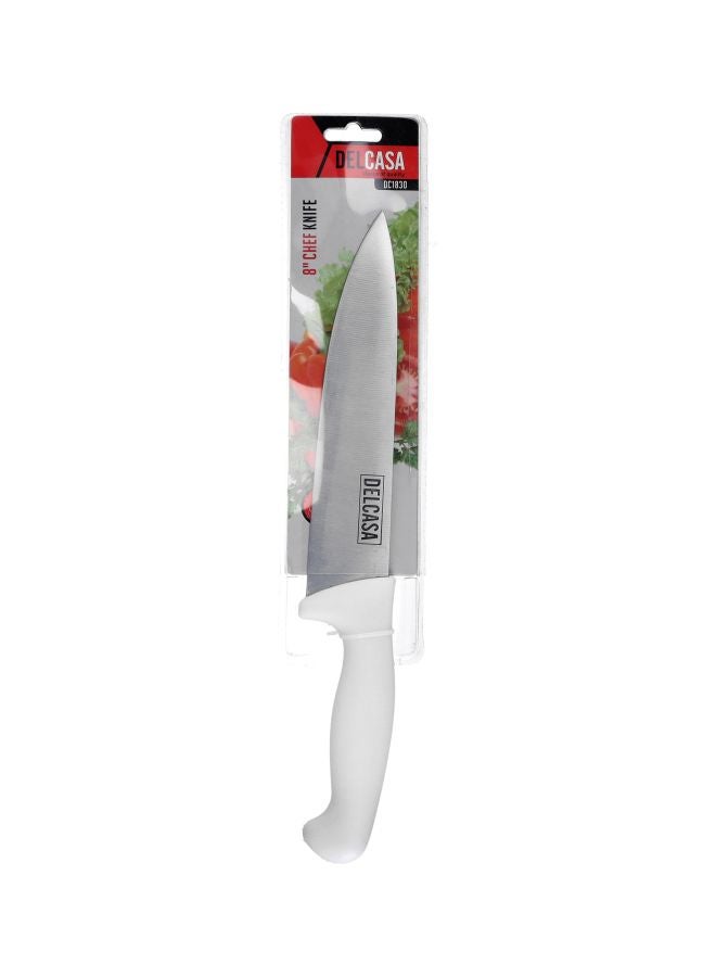 DELCASA Chef Knife White/Silver 8inch  - Image 3