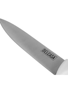 DELCASA Chef Knife White/Silver 8inch  - Image 4