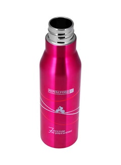Royalford Vacuum Water Bottle Pink/White 720ml  - Image 3