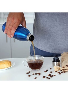 Royalford Stainless Steel Vacuum Bottle 304 Stainless Steel Inner 350Ml 11Oz Multicolour 350ml  - Image 3