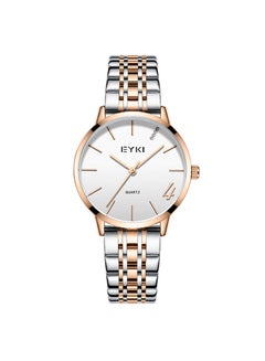 Women's Stainless Steel Analog Wrist Watch E2099M - 30 mm - Gold/Silver