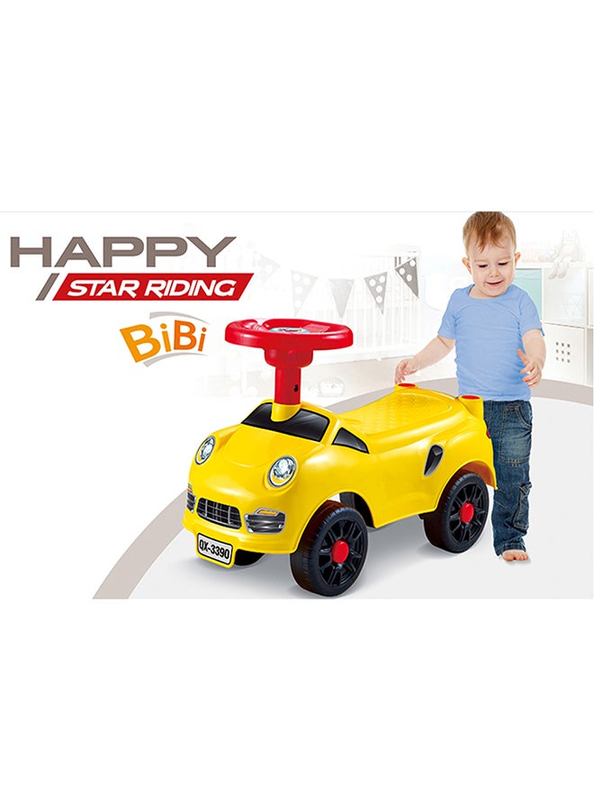 QUNXING - High-Quality Plastic Cartoon Stroller With Removable Backrest For Kids 21x49x42cm - Image 1