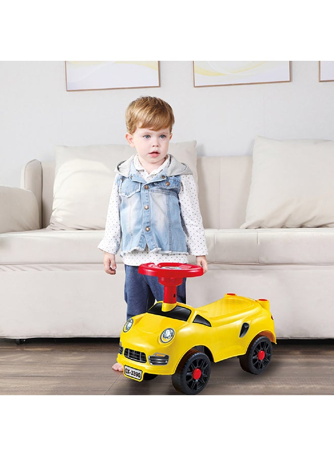 QUNXING - High-Quality Plastic Cartoon Stroller With Removable Backrest For Kids 21x49x42cm - Image 1