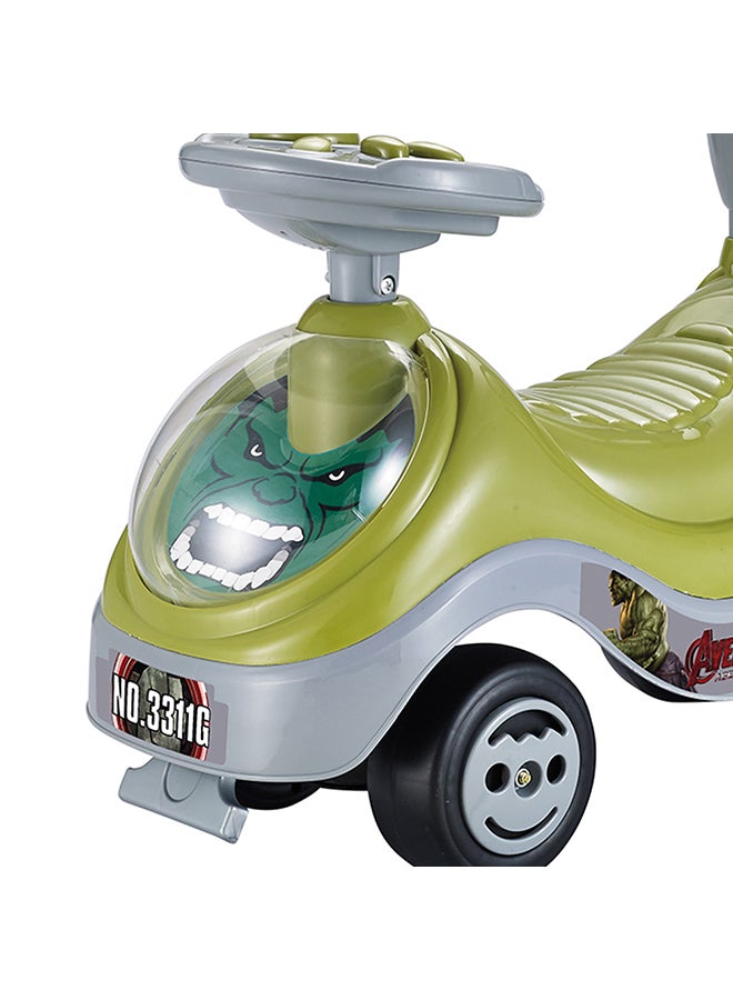 كونكسينج سيارة أطفال للركوب بتصميم شخصية هالك - Image 3