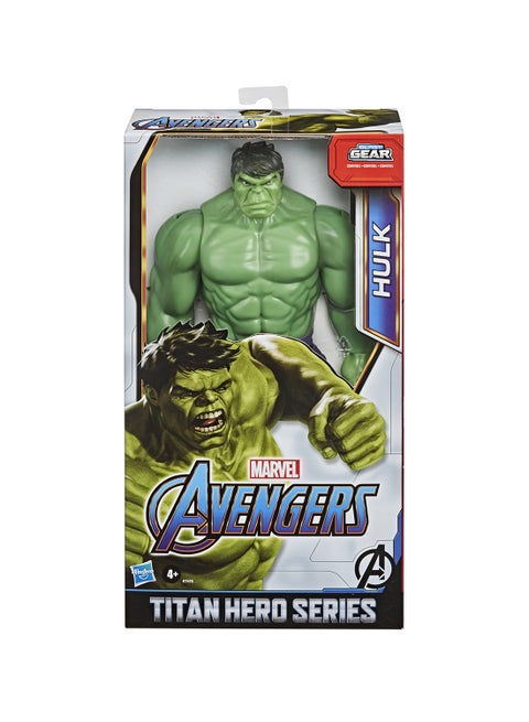 AVENGERS Marvel Titan Hero Series Blast Gear Deluxe Hulk Action