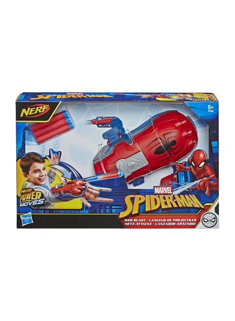 Nerf Power Moves Marvel Web Blast Web Shooter