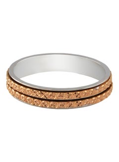 18 Karat White With Rose Gold Two Tone Wedding Ring - v1598432851/N39553080A_1