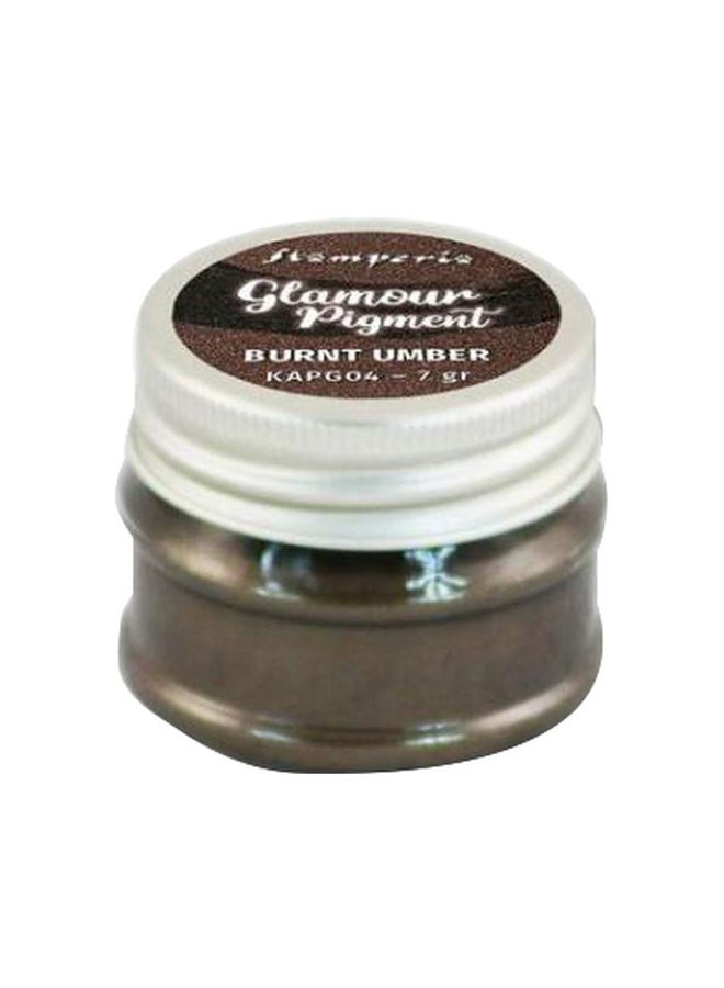 ستامبيريا مسحوق صبغة براق بني مصفر محروق