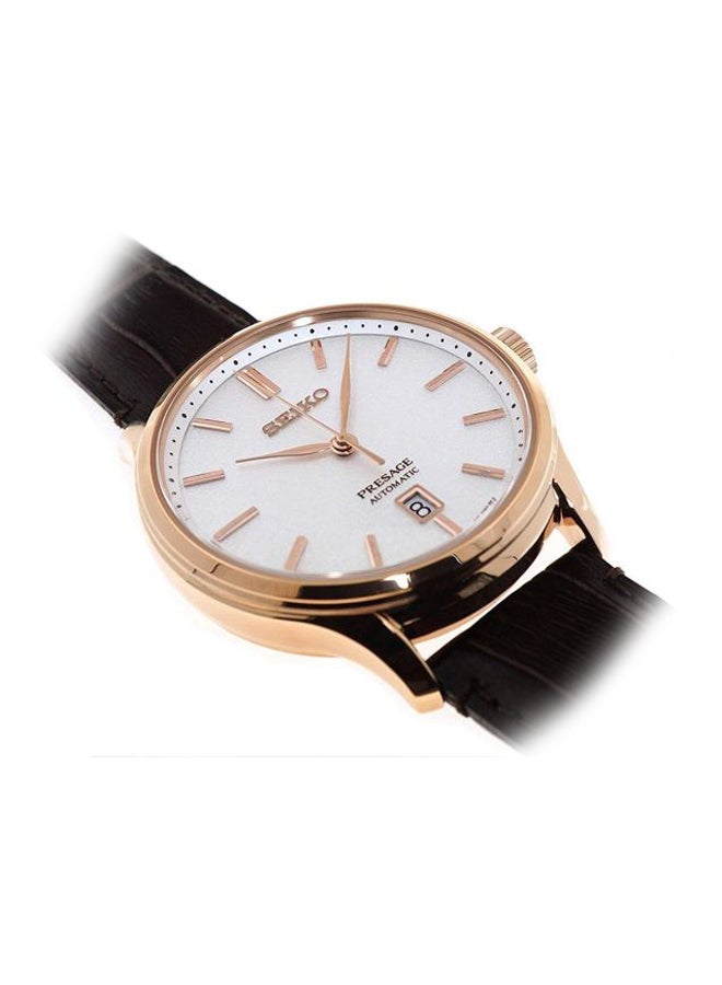 Seiko - Women's Presage Water Resistant Analog Watch SRPD42J1 - Image 1