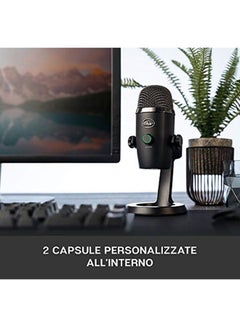 Logitech Blue Yeti Nano USB Mic 988-000400 Black  - Image 2