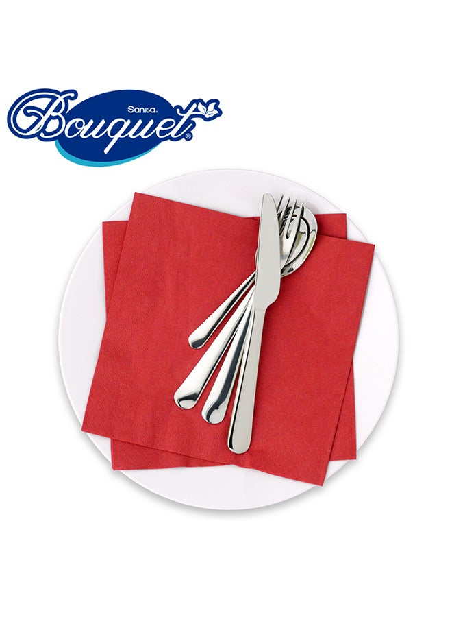 Sanita Bouquet - Luxury Quilted Napkins 25 Piece Multicolour 40x40cm - Image 1