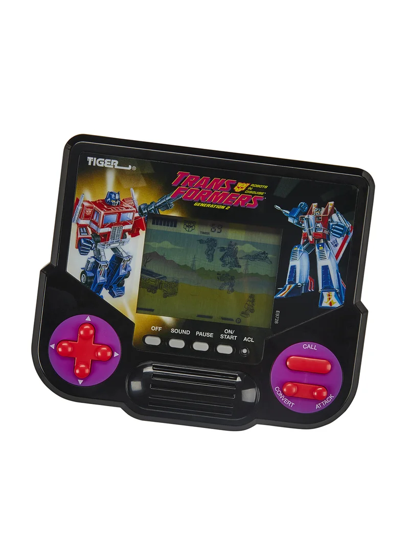 HASBRO - GAMING Tiger Transformers Robots In Disguise Generation 2 Electronic LCD Video Game 41x19.1x22.9cm