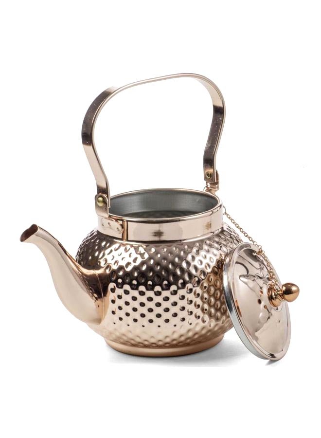 AL RIMAYA Brass Dotted Kettle Brass 2L 20x20x15cm  - Image 5