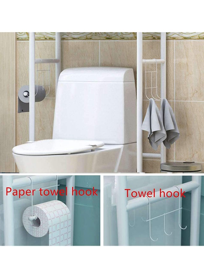 Generic 3-Tier Toilet Storage Rack Black  - Image 4
