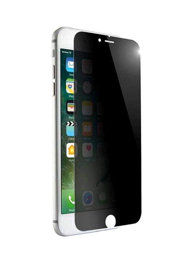 9H Tempered Glass Anti Spy Screen Protector For Apple iPhone SE (2020) Black - Image 2