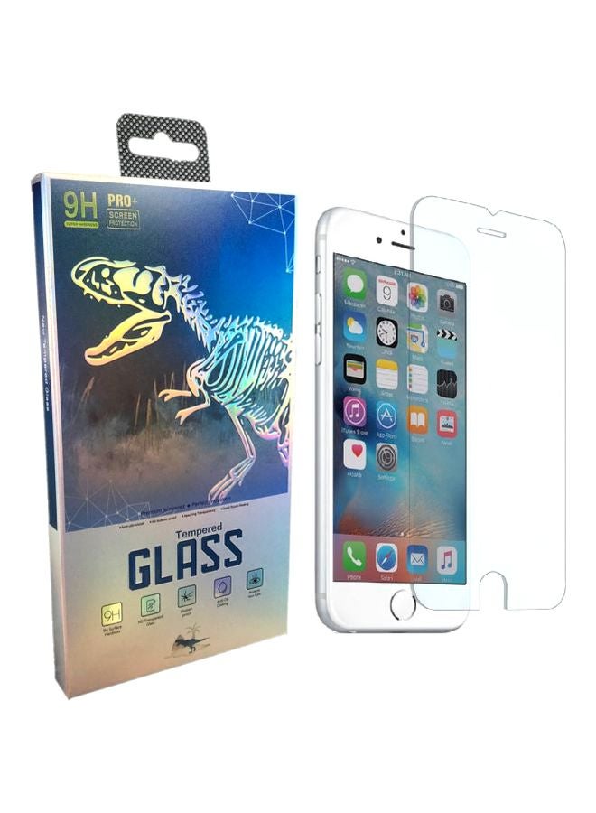 9 إتش لاصقة حماية للشاشة من الزجاج المقوّى لأجهزة أبل آيفون SE موديل 2020 شفاف - Image 1