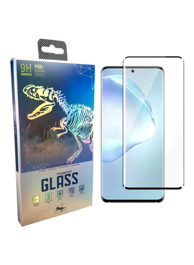 9H Tempered Glass Screen Protector For Samsung Galaxy S20 Clear/Black - Image 1