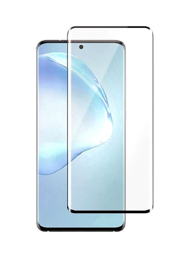 9H Tempered Glass Screen Protector For Samsung Galaxy S20 Clear/Black - Image 2