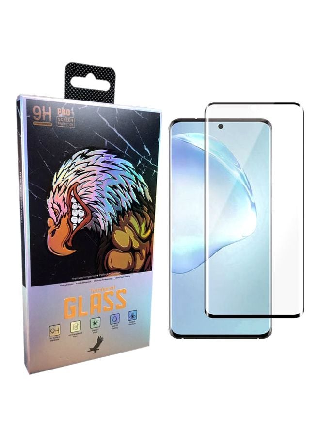9H Tempered Glass Screen Protector For Samsung Galaxy S20 Clear/Black - Image 1