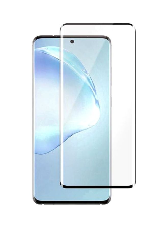 9H Tempered Glass Screen Protector For Samsung Galaxy S20 Clear/Black - Image 2