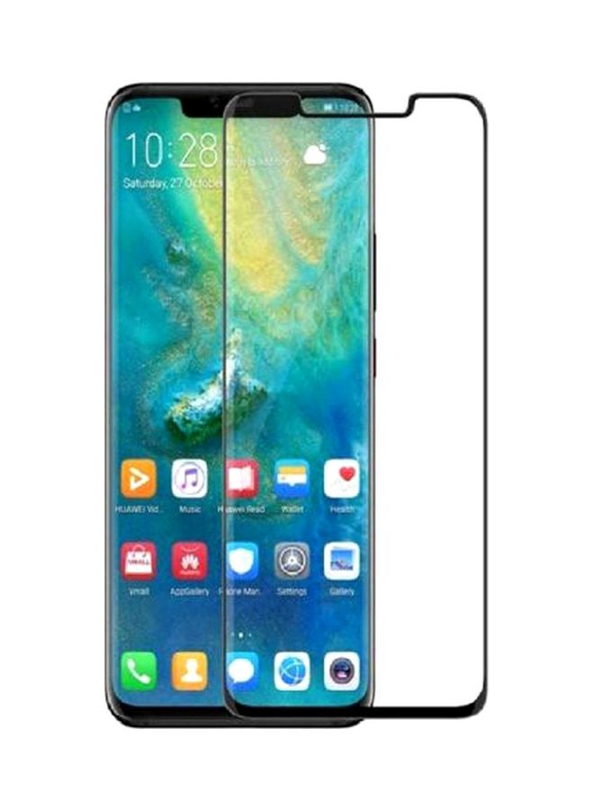9 إتش لاصقة حماية للشاشة من الزجاج المقوى برو بلس لهاتف هواوي ميت 20 برو أسود/شفاف - Image 2