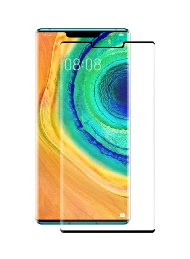 9H Pro Plus Tempered Glass Screen Protector For Huawei Mate 30 Pro Black/Clear - Image 2